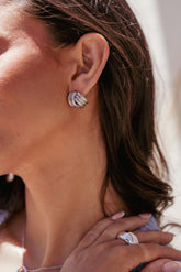 Marigold Earrings - Silver