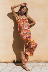 Marigold Wide Leg Pants - Tan