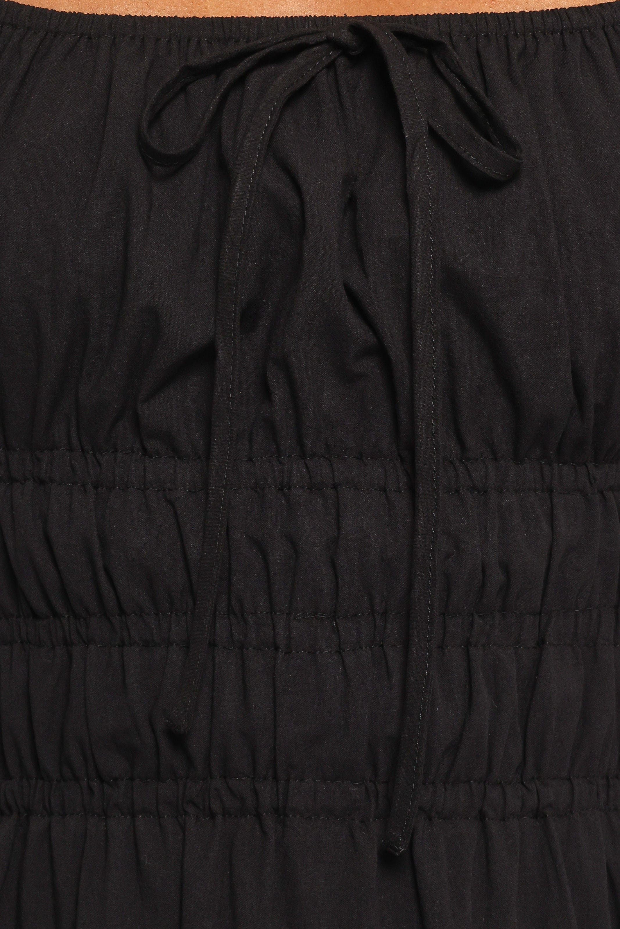 Ione Maxi Dress - Black
