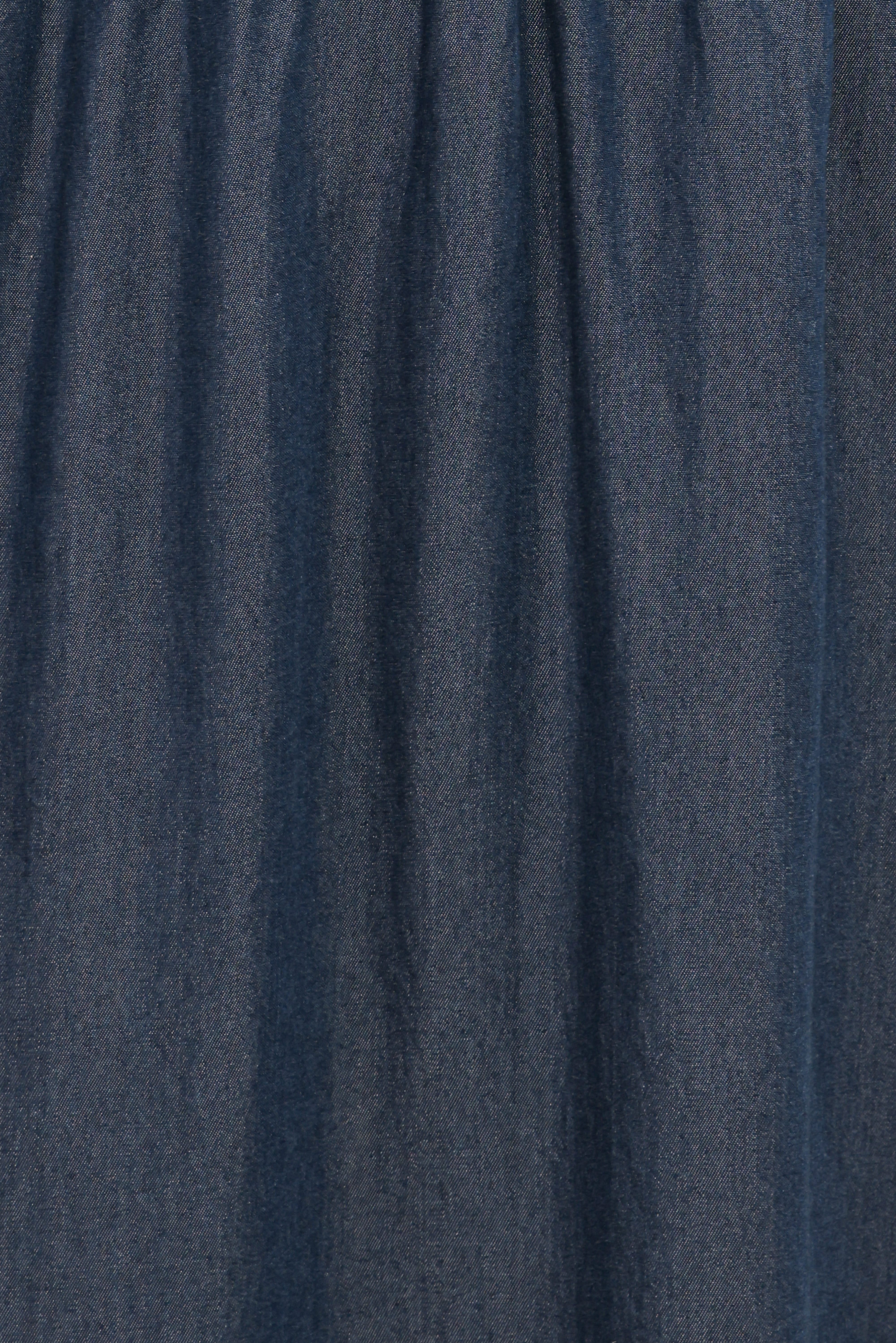 Steele Puff Sleeve Midi Dress - Dark Denim