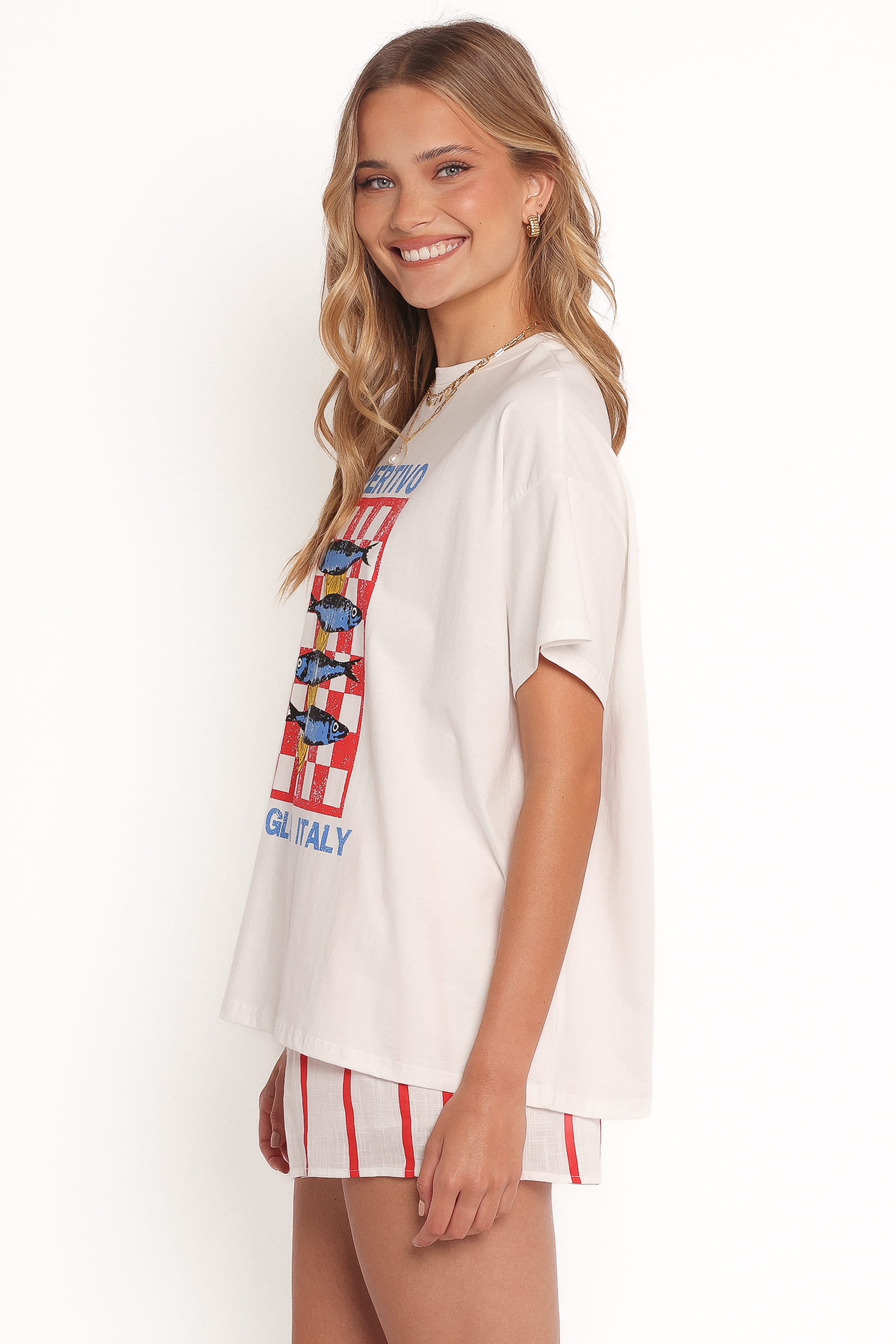Aperitivo Tee Set - White Red Aperitivo