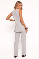Silvie Knitted Set - Grey