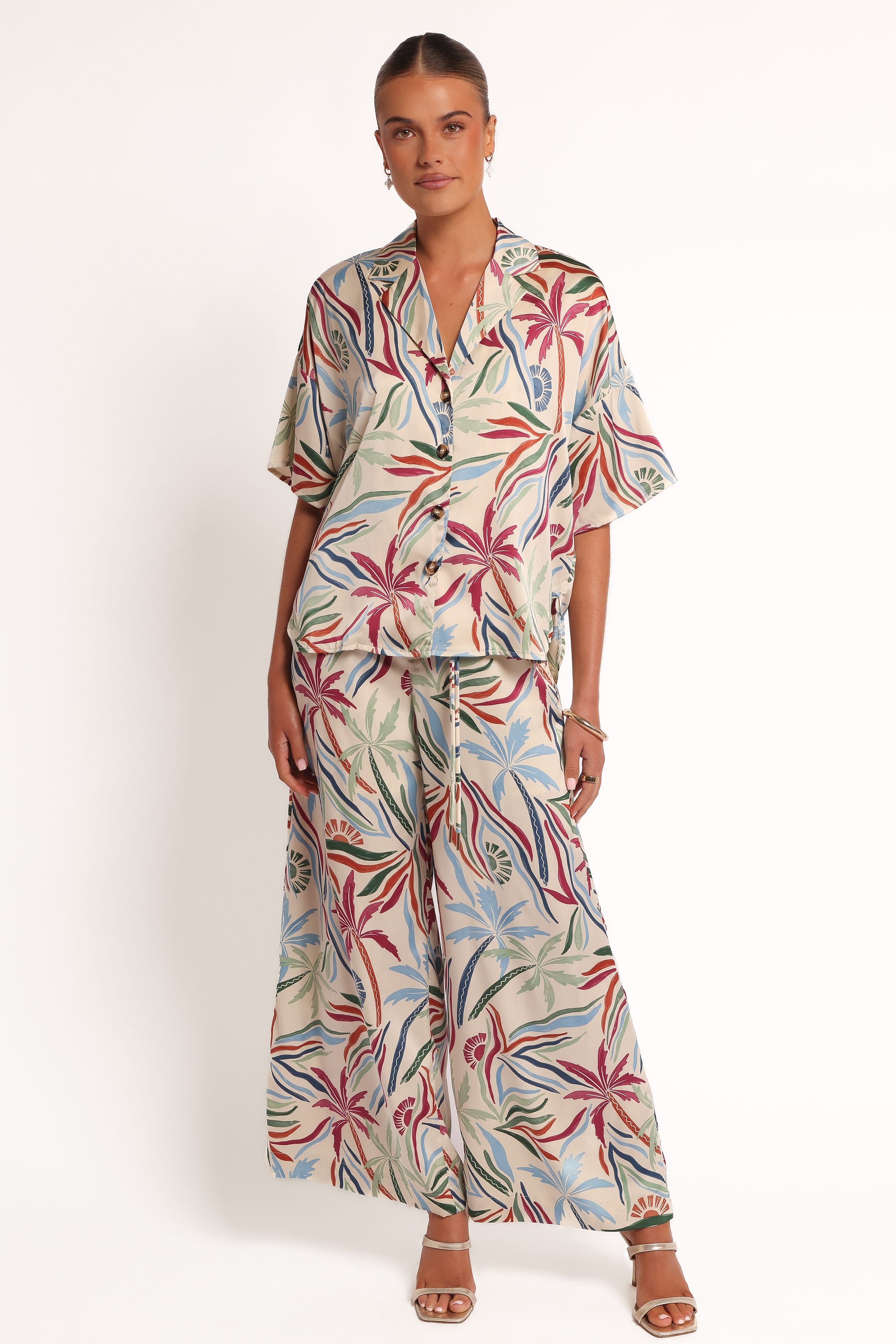Illoura Short Sleeve Shirt - Tahitian Tide